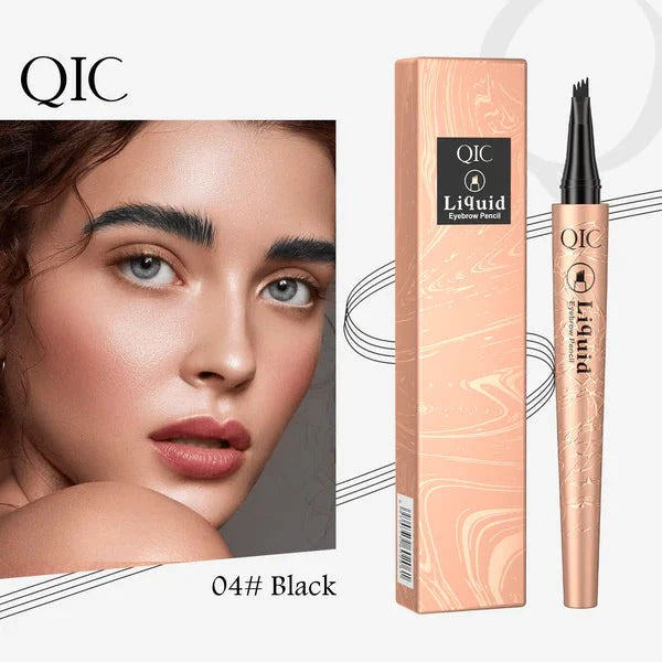 ✏️ BUY 1 GET 1 FREE! ✨ 3D Microblading Eyebrow Pencil – 4-Prong Tip, Waterproof & Natural Hair-Like Strokes 🖌️