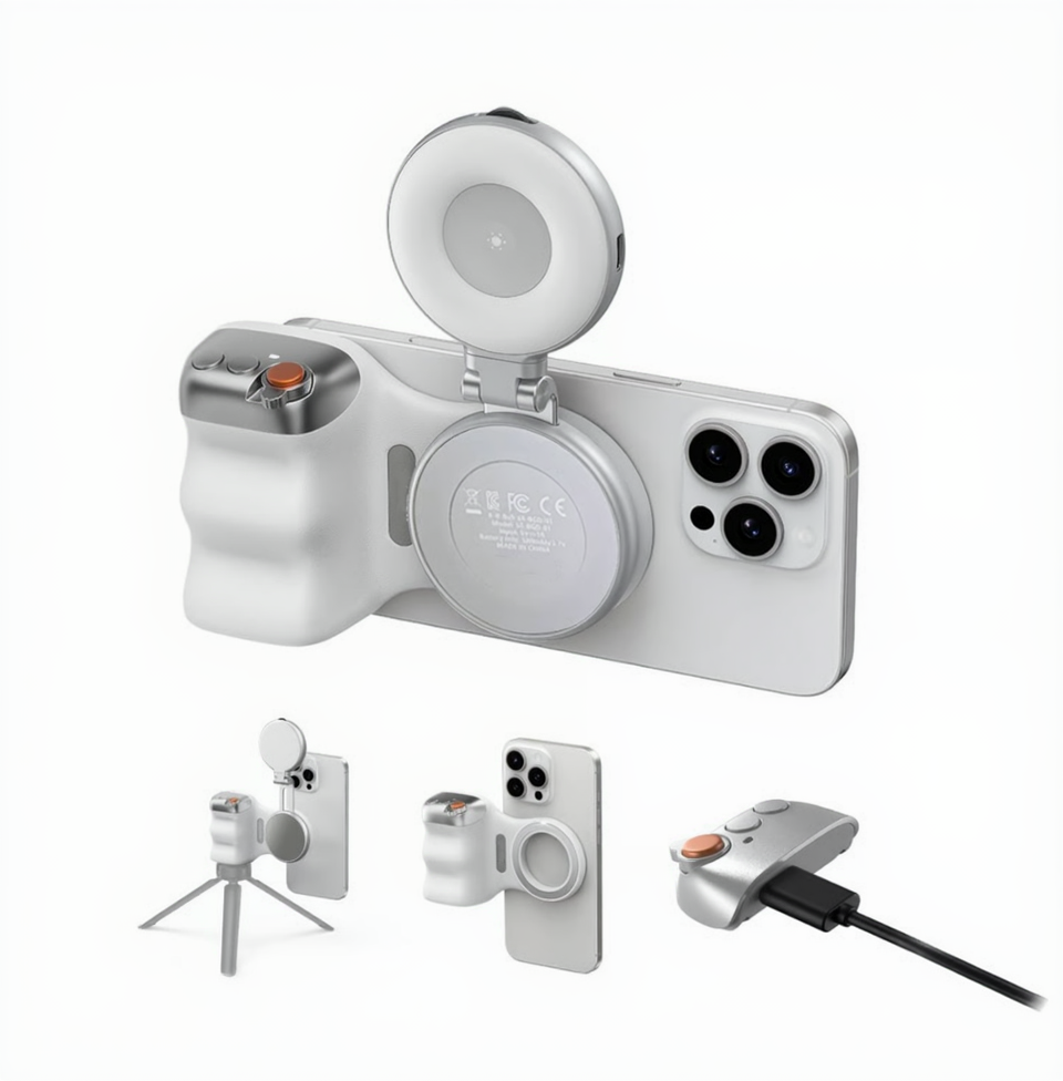 Magnetic Phone Camera Grip
