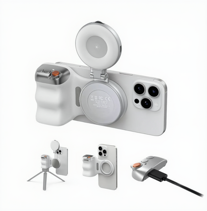 Magnetic Phone Camera Grip