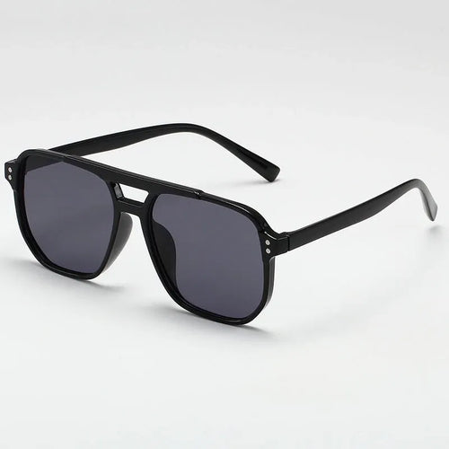 UMEKO square sunglasses for men and women, NK42, UV protection.