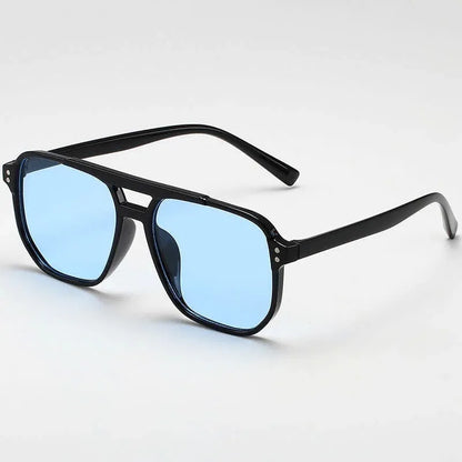 UMEKO square sunglasses for men and women, NK42, UV protection.