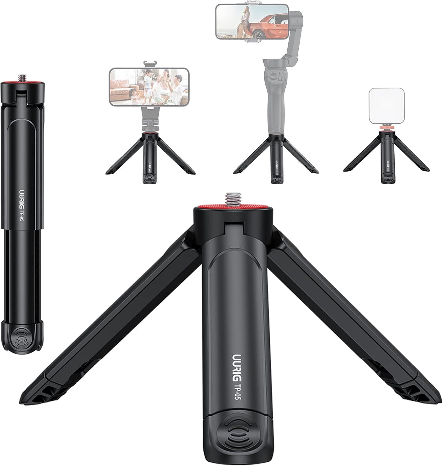 UURIG TP05 Extendable Mini Camera Tripod