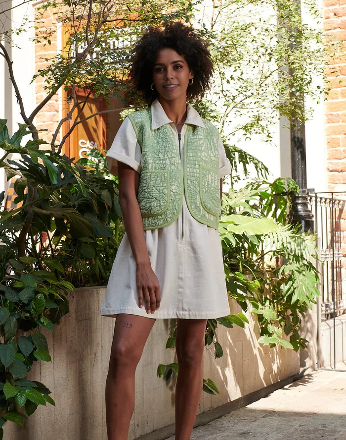 Utility Cinched Zip Dress (Buy 2 Free Shipping)